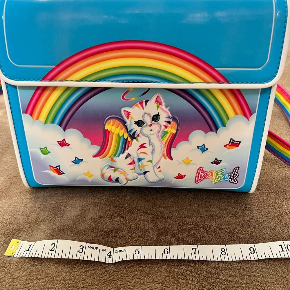 BRAND NEW Lisa Frank Trapper Keeper Cross Body Loungefly Purse